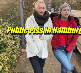 Public Silvester Piss in Hamburg