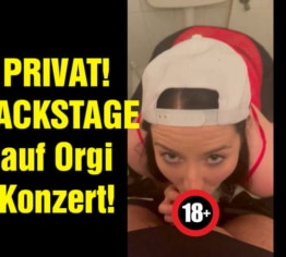 PRIVAT! BACKSTAGE auf Orgi Konzert!