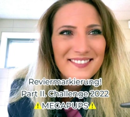 Reviermarkierung! Part 2 - Challenge 2022 !! MEGAPUPS!!