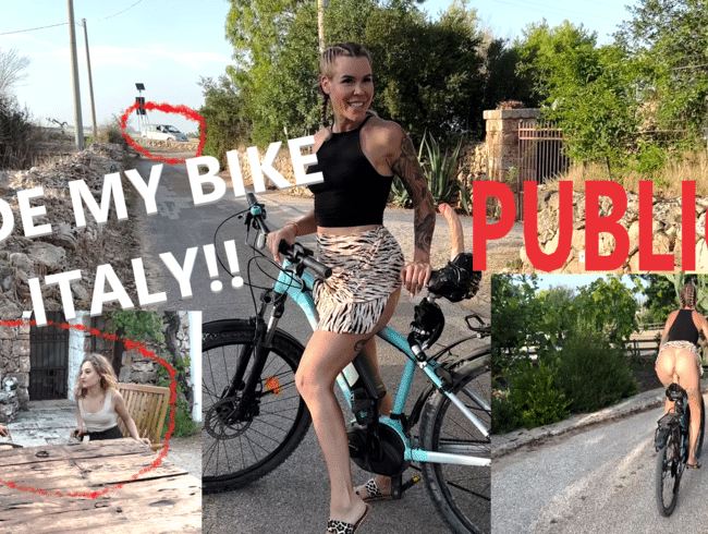 RIDE MY BIKE – PUBLIC ITALY CHALLANGE! PREMIERE!!