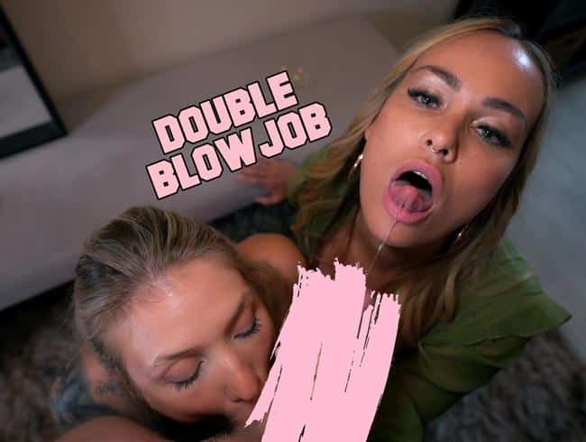 Double blowjob for our biggest fan - with Fiona Fuchs