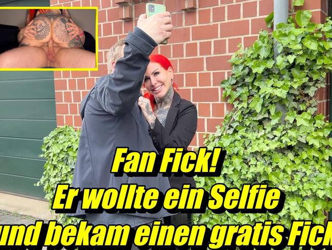 Fan fuck! He wanted a selfie and got a free fuck