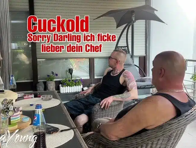 CUCKOLD!! Sorry darling I'd rather fuck your boss!!!!