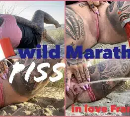 wild marathon piss in love france.