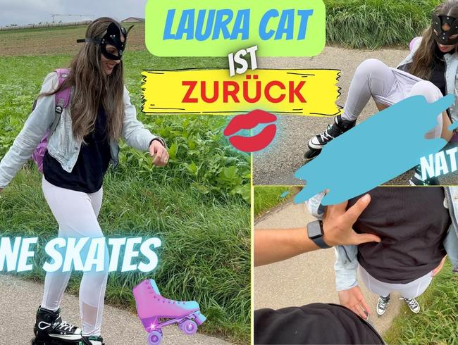 Laura is back ;) Inline Skates Pee - I'm pissing wherever I want again :D