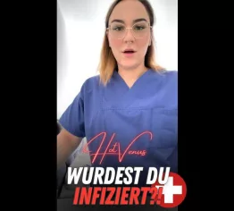 Heiße Krankenschwester gibt geile Wichsanleitung!!!