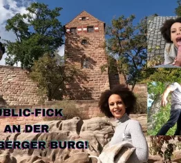 RISKY PUBLIC FUCK auf der Nürnberger Burg!! Öffentlicher denn je!!!