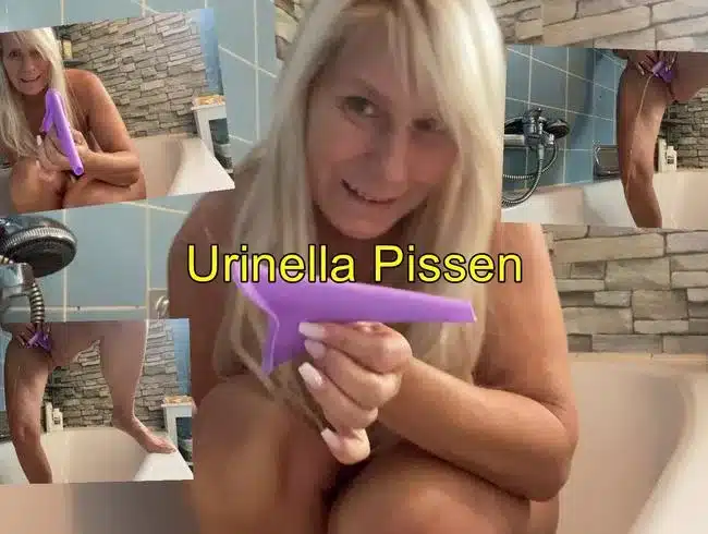 Urinella pissing