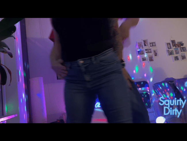 Pissing in my jeans while dancing at the party