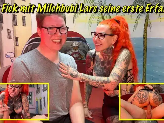 User fuck with Milchbubi Lars his first experience