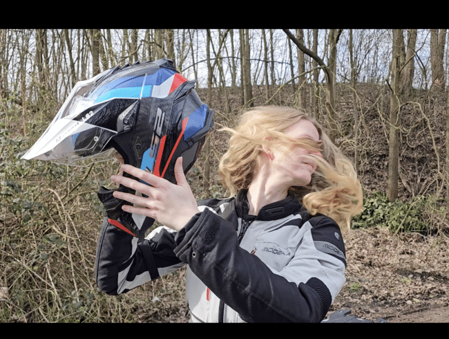 Without a mask special video! One year of Bikergirl_97