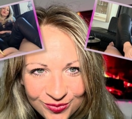 Stylischer Sofa-Footjob: Vor dem Feiern sind keine Hände erlaubt!