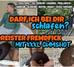 Kann ich bei dir übernachten? | CRAZY mit XXXXL-Spermaspritzer